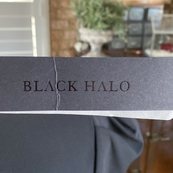 BLACK HALO MARICOPA BLACK DRESS DESIGNER LUXURY 6 NEW - Picture 7 of 13